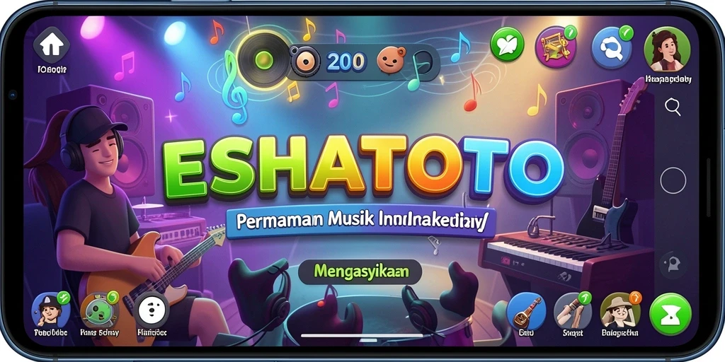 Mainkan dan rasakan sensasi musik yang seru di ESHATOTO.