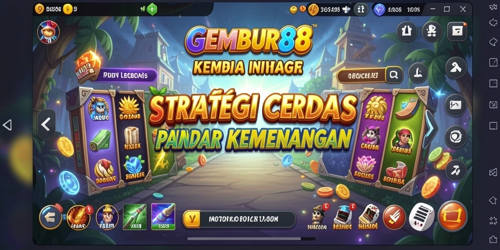 Tampilan gameplay GEMBUR88 yang mendebarkan dan penuh strategi.