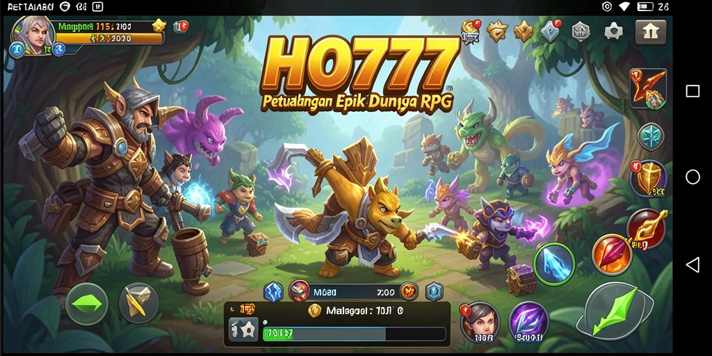 Tampilan gameplay HO777 yang seru dan mendebarkan.